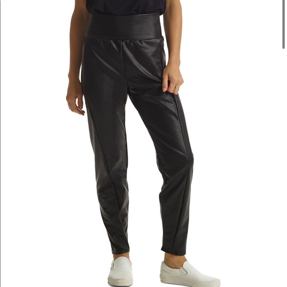 Commando Faux Leather Tapered Pants-NWT-S - Picture 2 of 5